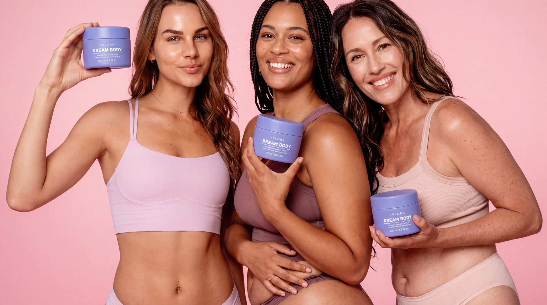 Velora Dream Body product and results image